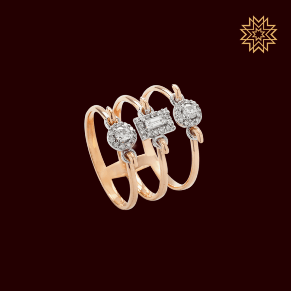 Manubhai Real Diamond Ring