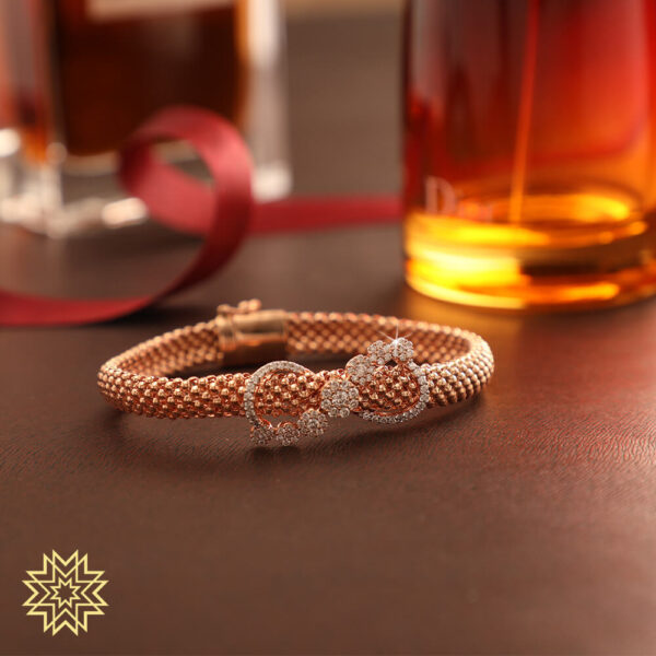 Manubhai Real Diamond Bangle