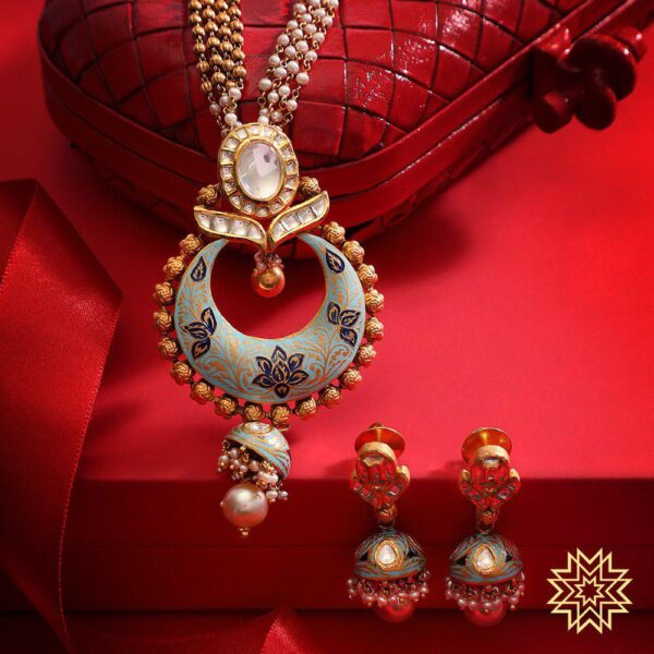 Manubhai Antique PENDANT SET