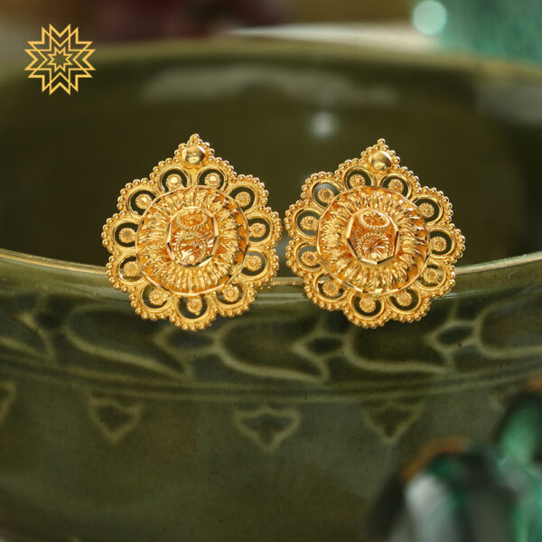 Manubhai Gold Earrings