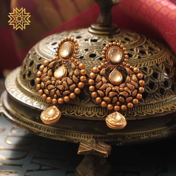 Manubhai Antique Earrings