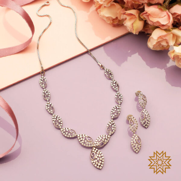 Manubhai Real Diamond Set