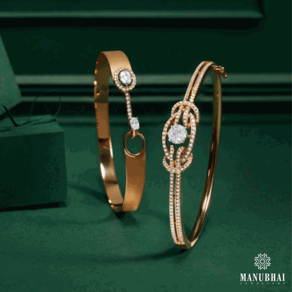 Real diamond bangle