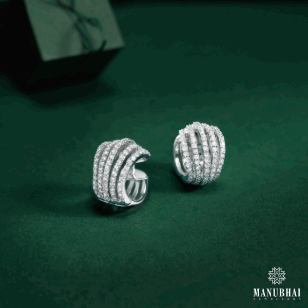 Real diamond earrings