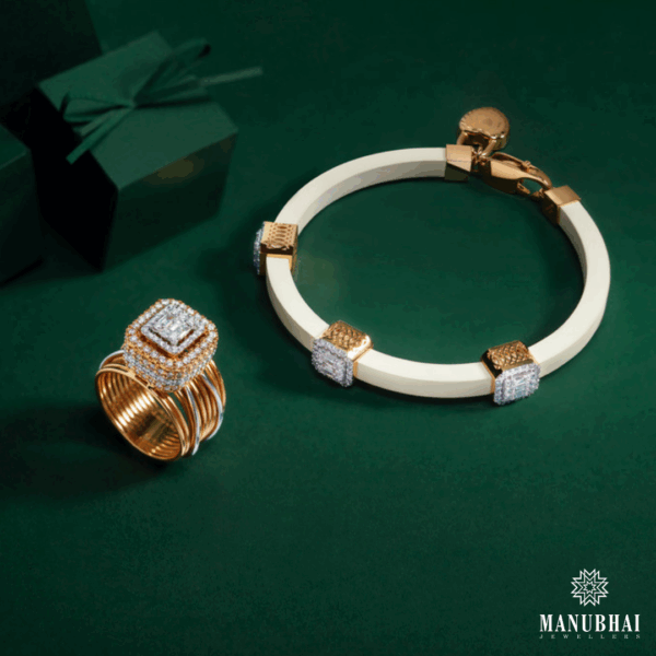 Real diamond bangle