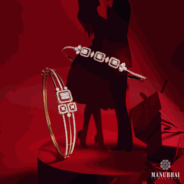 Real diamond bangle