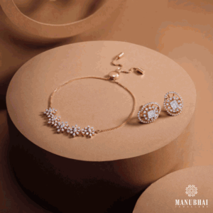 Light weight real diamond bracelet