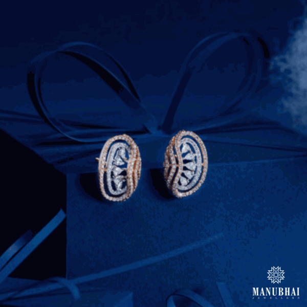 Real diamond earrings