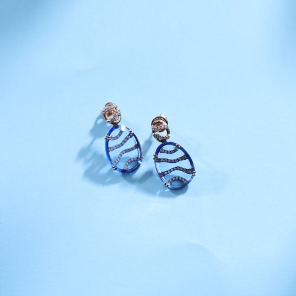 Manubhai Real Diamond Earrings
