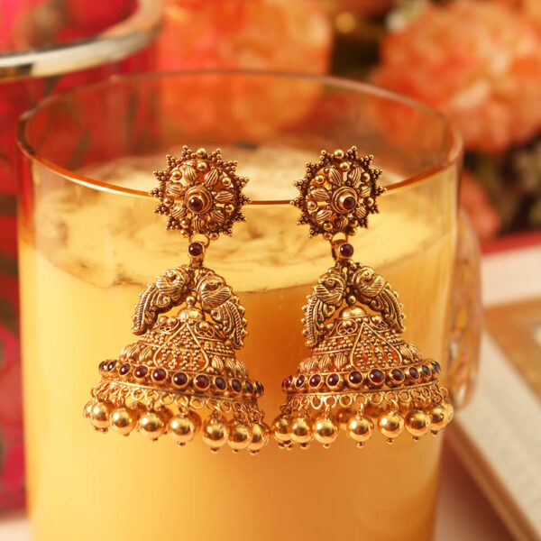 Manubhai Gold Earrings
