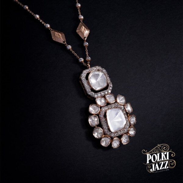 Polki pendant set