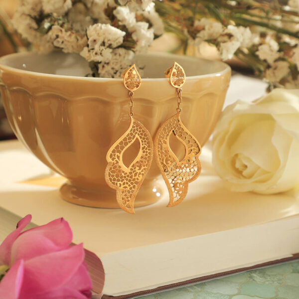 Manubhai Gold Earrings