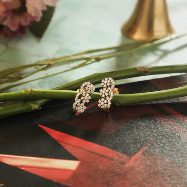 Manubhai Real Diamond Earrings