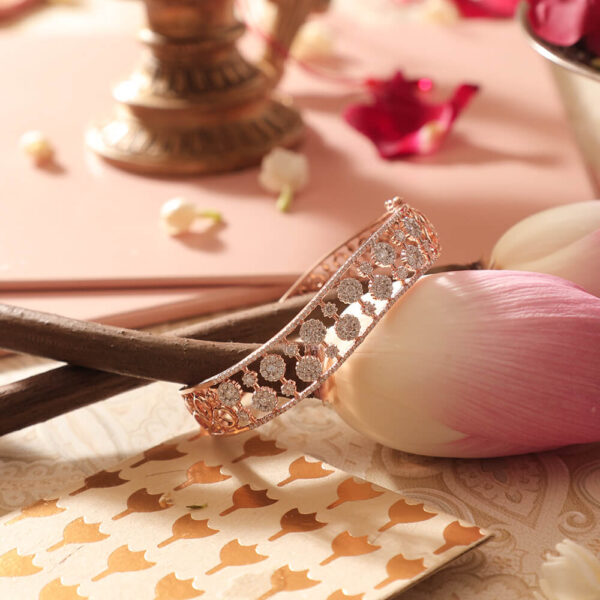 Manubhai Real Diamond Bangle