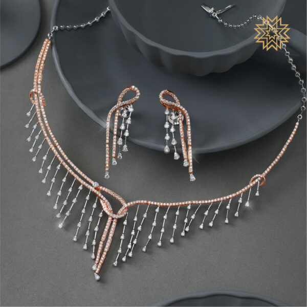 Manubhai Real Diamond Set