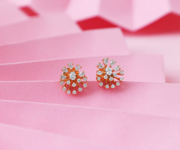 Manubhai Real Diamond Earrings