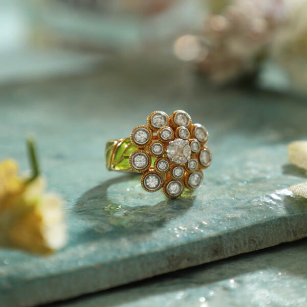 Manubhai Real Diamond Ring