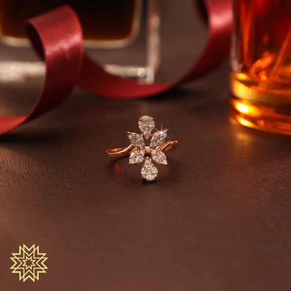Manubhai Real Diamond Ring