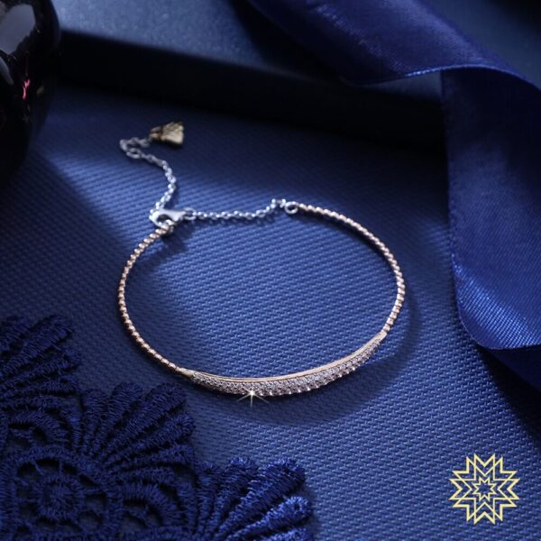 Manubhai Real Diamond Bangle