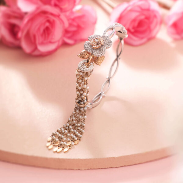 Manubhai Real Diamond Bangle