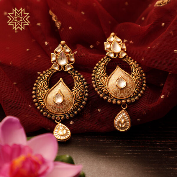 Manubhai Antique Earrings