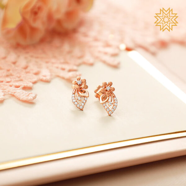 Manubhai Real Diamond Earrings