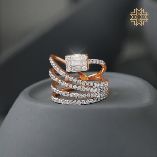 Manubhai Real Diamond Ring