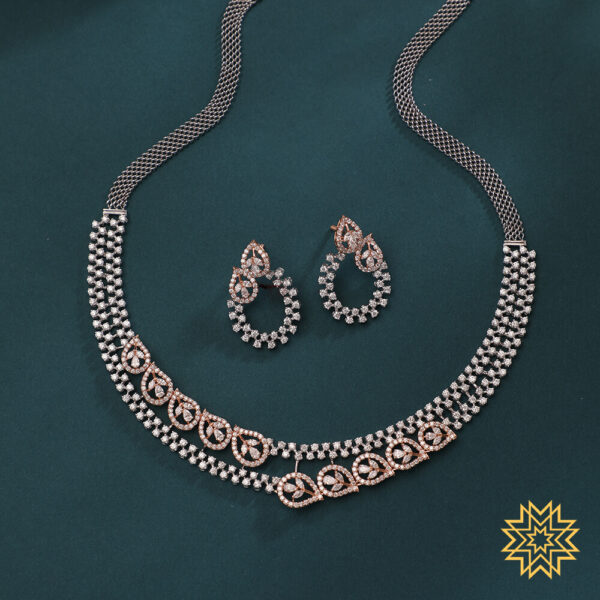 Manubhai Real Diamond Set