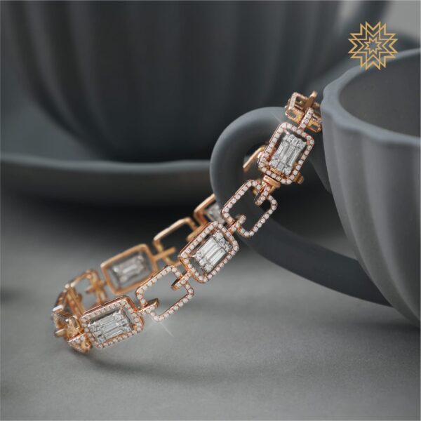 Manubhai Real Diamond Bangle