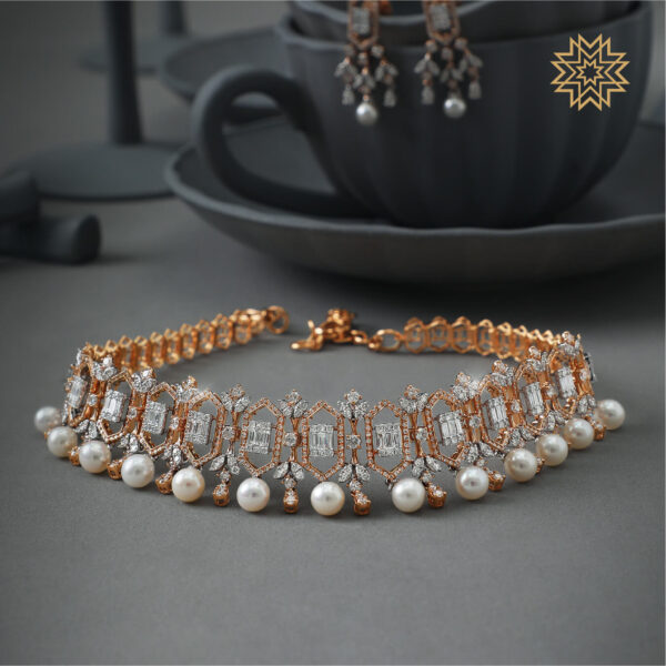 Manubhai Real Diamond Set
