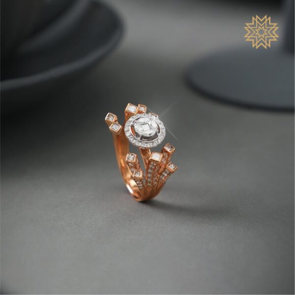 Manubhai Real Diamond Ring