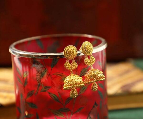 Manubhai Gold Earrings