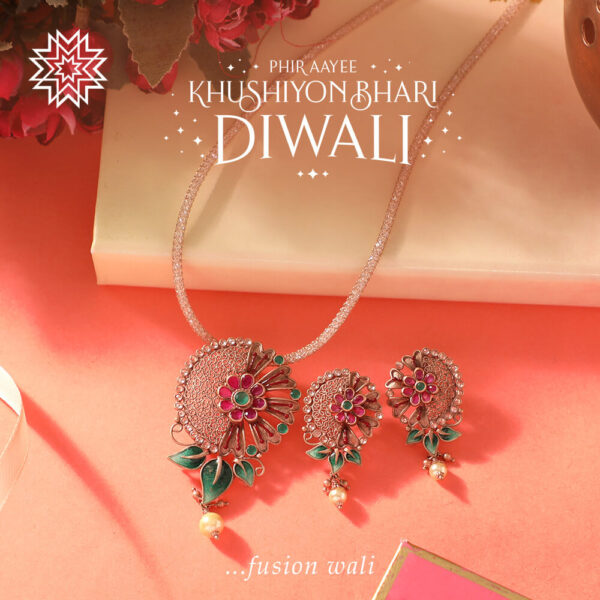 Manubhai Antique PENDANT SET