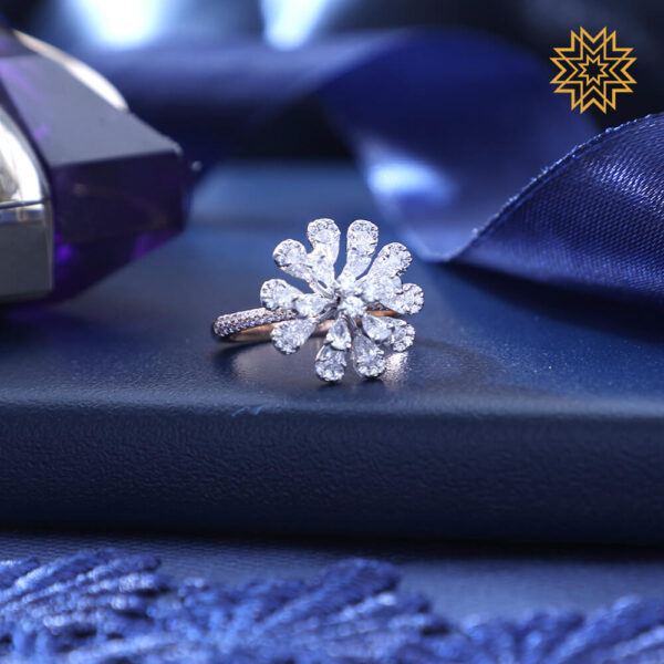 Manubhai Real Diamond Ring