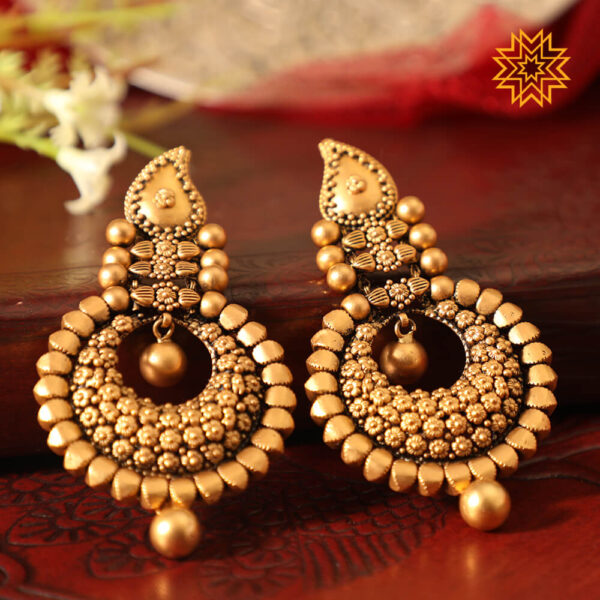 Manubhai Antique Earrings