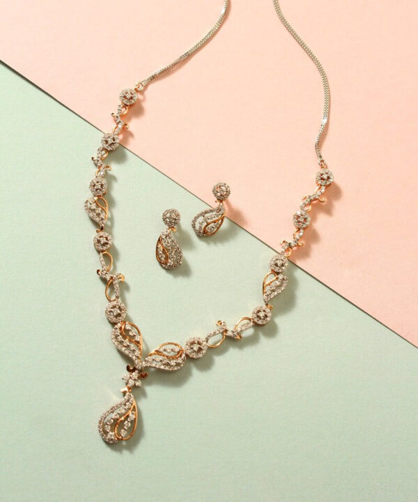 Manubhai Real Diamond Set
