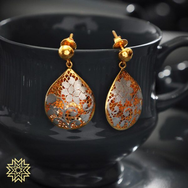 Manubhai Gold Earrings