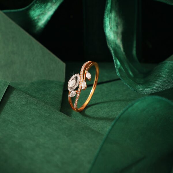 Real diamond ring