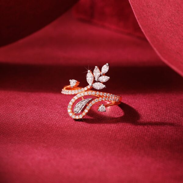 Real diamond ring