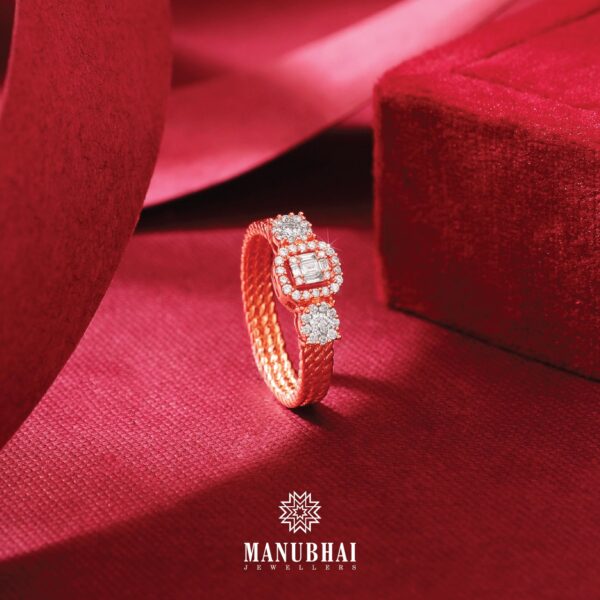 Real diamond ring