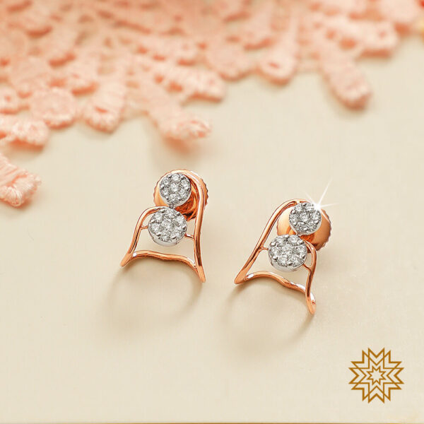 Manubhai Real Diamond Earrings