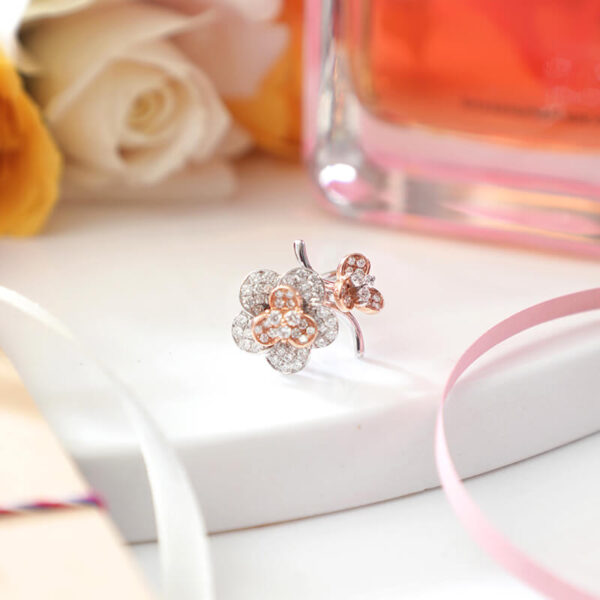 Manubhai Real Diamond Ring