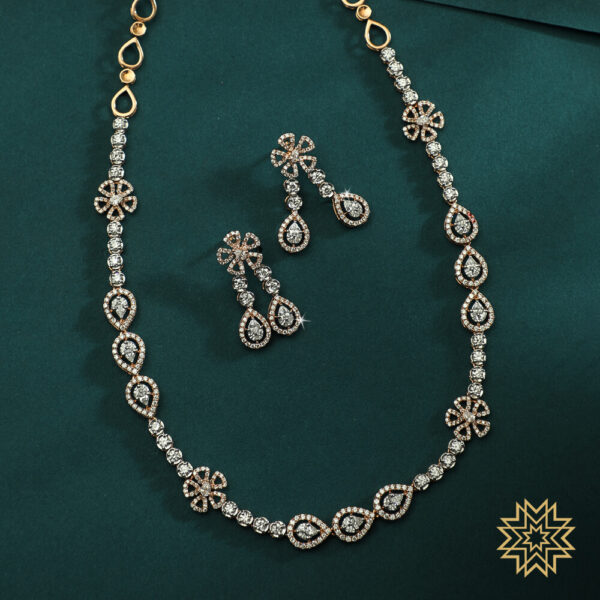 Manubhai Real Diamond Set