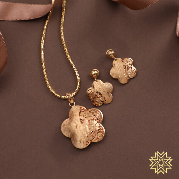 Manubhai Gold PENDANT SET