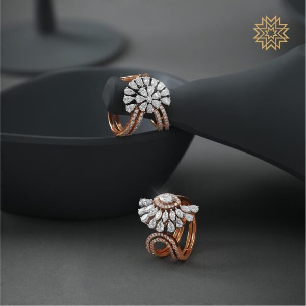 Manubhai Real Diamond Ring