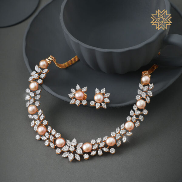 Manubhai Real Diamond Set