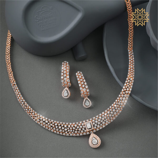 Manubhai Real Diamond Set