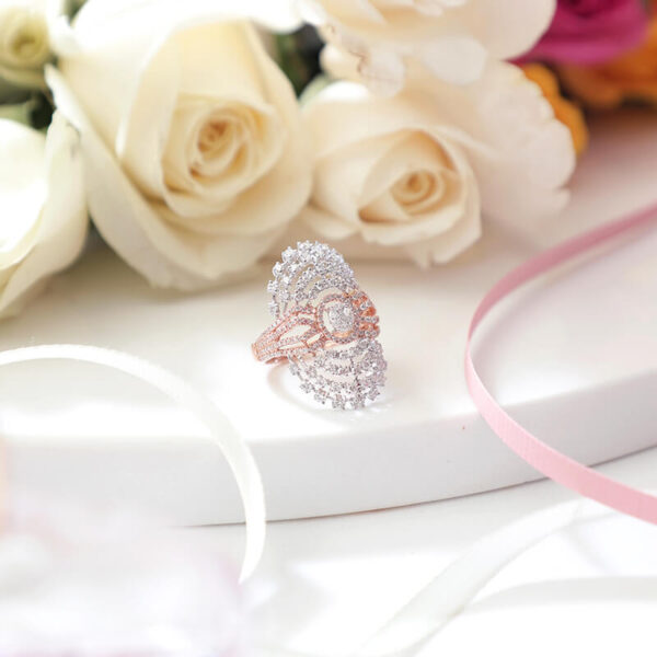 Manubhai Real Diamond Ring