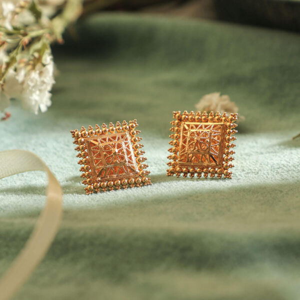 Manubhai Gold Earrings