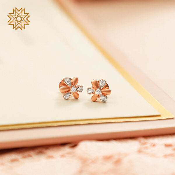 Manubhai Real Diamond Earrings